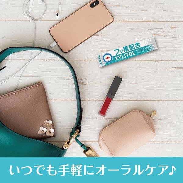 LOHACO - キシリトールガム+フッ素＜ペパーミント＞ 1セット（1個×10