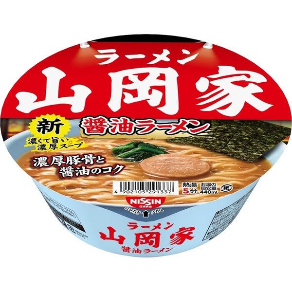 日清 山岡家 醤油ラーメン カップ麺　40個(1個300円)エコメルカリ便限定 LOHACO - 日清食品 ラーメン山岡家 醤油ラーメン［濃厚豚骨と醤油の