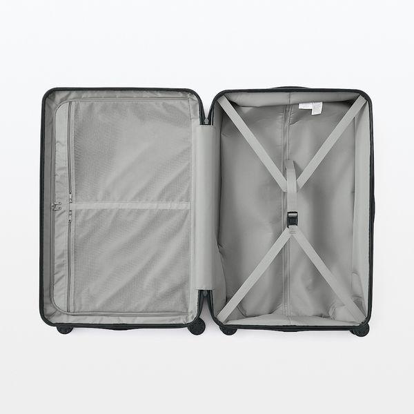 無印良品 バーを自由に調節できる ハードキャリーケース 75L 黒 良品 