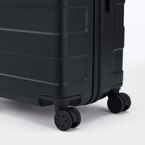 無印良品 バーを自由に調節できる ハードキャリーケース 75L 黒 良品 