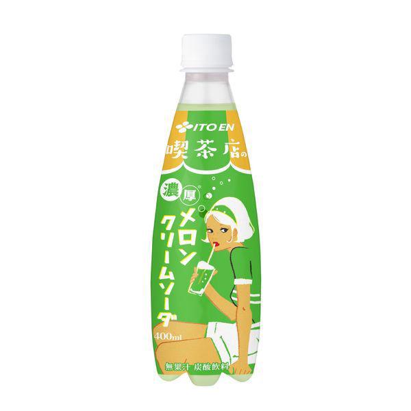 LOHACO - 【ワゴンセール】伊藤園 喫茶店の濃厚メロンクリームソーダ