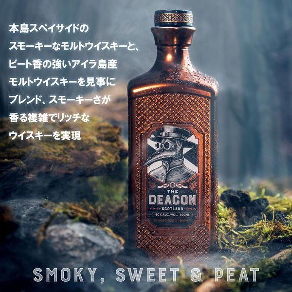 LOHACO - ザ・ディーコン ブレンデッドスコッチウイスキー 700ml 1本