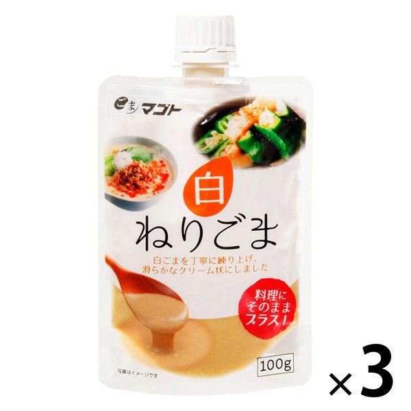 マコト ねりごま白スタンドパウチ 3個