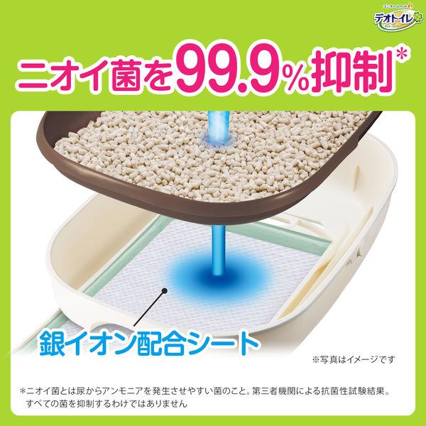 ユニ・チャーム デオトイレ 複数ねこ用消臭・抗菌シート 16枚入 ×12袋 【