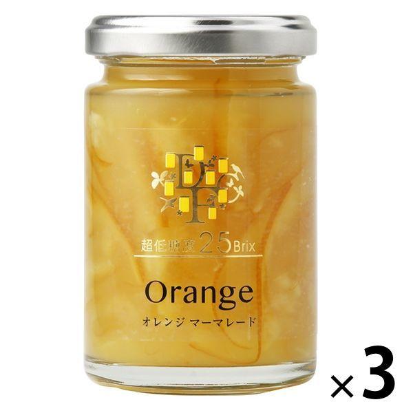 超低糖度25°マーマレード 3本 ジャム デイリーフーズ