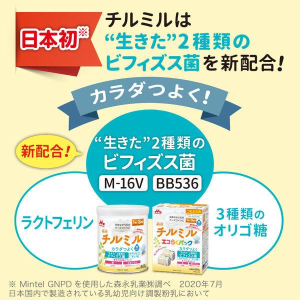 森永 フォローアップミルク チルミル エコらくパック つめかえ 1 森永 フォローアップミルク チルミル エコらくパック つめかえ 1