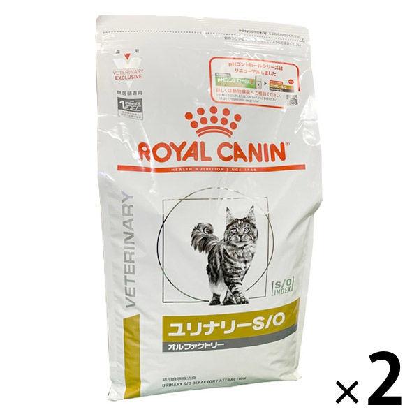 ロイヤルカナン キャットフード 猫用  療法食 ユリナリーS/O オルファクトリー 4kg 2袋 ドライフード