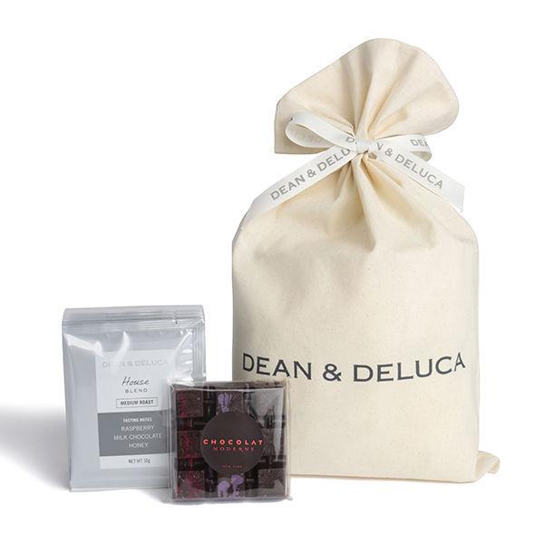 DEAN DELUCA （訳ありセール 格安） ディーン デルーカ 〈ショコラ モダン〉 バレンタインホワイトデー ギフト ハウスブレンドコーヒーセット 送料無料でお届けします