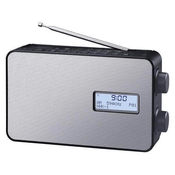 LOHACO - パナソニック ラジオ RF-300BT-K ブラック 防滴仕様 USB充電