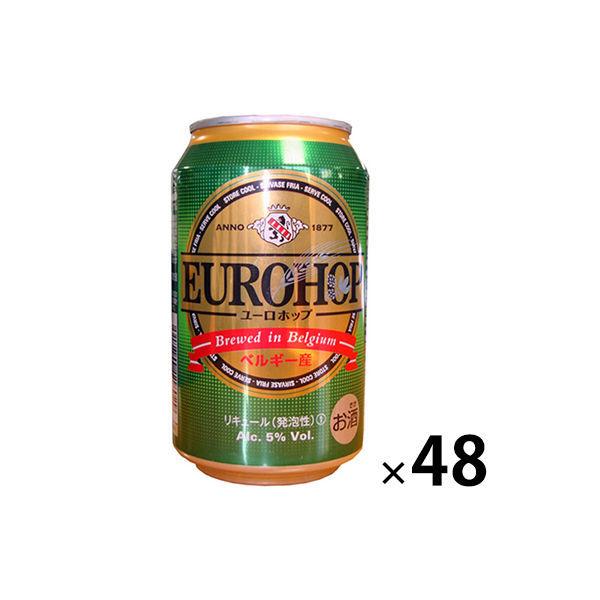 新ジャンル 第3のビール 激安 激安特価 送料無料 ユーロホップ 気質アップ 缶 48本 ベルギー産 330ml 2ケース