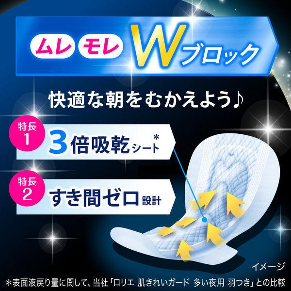 LOHACO - ナプキン 夜・特に多い日用 羽根つき 40cm 朝までブロック400