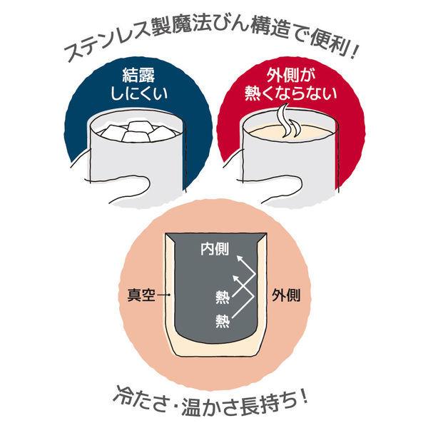 サーモス Thermos 真空断熱カップ タンブラー 360ml ステンレス Jdh 360p S 1セット 4個 グラス コップ タンブラー