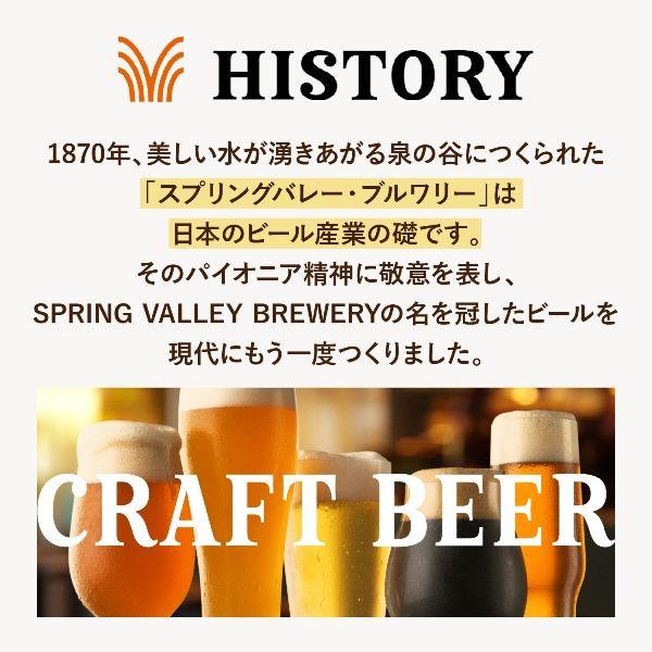 LOHACO - ビール SPRING VALLEY（スプリングバレー） 豊潤 496 350ml×6