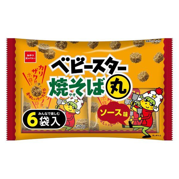 LOHACO - ベビースター 焼そば丸ソース味 6袋入 120g 1セット（1個×4