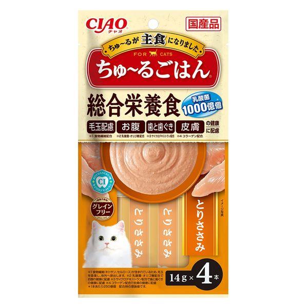 LOHACO - いなば CIAO チャオ ちゅ〜るごはん 猫 総合栄養食 とり