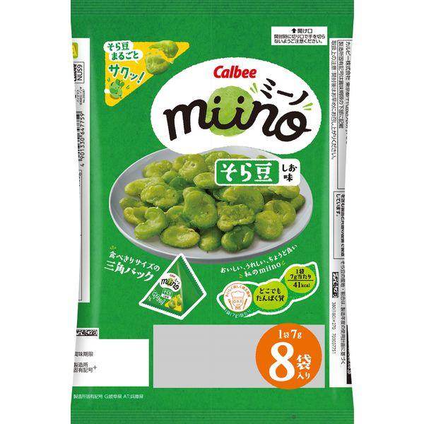 LOHACO - おつまみ 珍味 素材菓子 個包装 miino ミーノ そら豆しお味
