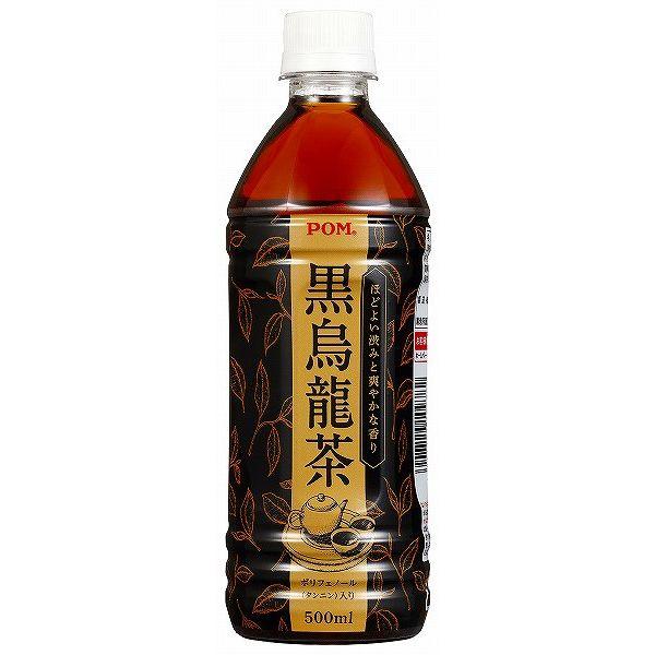 LOHACO - 【アウトレット】えひめ飲料 POM 黒烏龍茶 500ml 1箱（24本入）