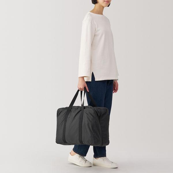 LOHACO - 無印良品 たためる 撥水旅に便利なボストンバッグ 75L用