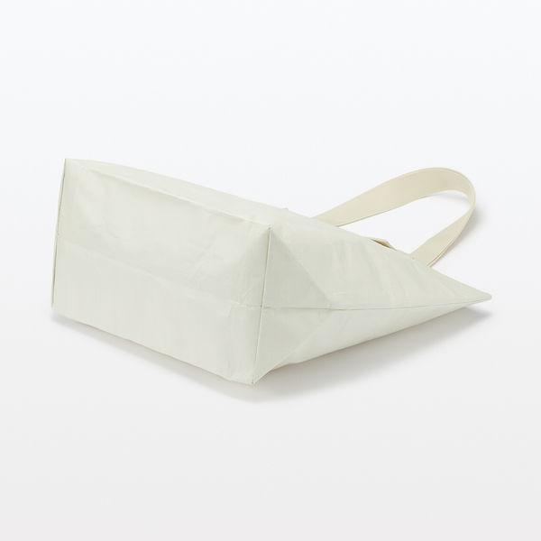 LOHACO - 無印良品 ポリプロピレンシートトートバッグ ライトベージュ