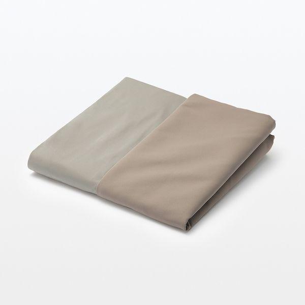 美品* 体にフィットするソファ　セット　グレーベージュ　ポリエステル平織 LOHACO - 無印良品 体にフィットするソファ セット グレーベージュ