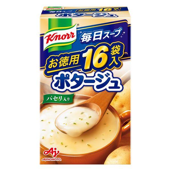 LOHACO - クノール 毎日スープ ポタージュ（16袋入） 1セット（1個×3