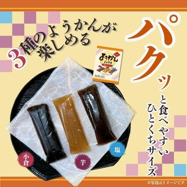 LOHACO - 羊羹 個包装 ようかんミックス3種のアソート 223g 12個入 1