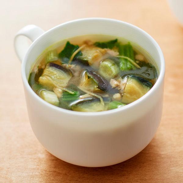 無印良品 食べるスープ 揚げ茄子と豚肉の生姜スープ 1袋（4食分） 良品計画