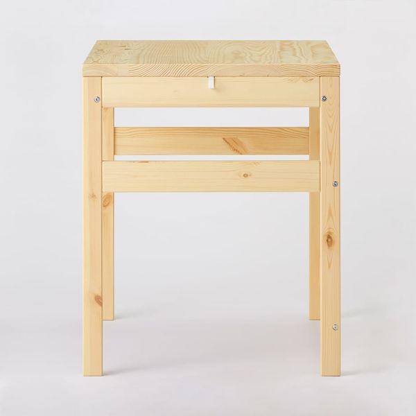 c*n様 美品 無印良品 MUJI パイン材 デスク 幅86×奥58×高70 LOHACO - 無印良品 パイン材デスク幅86cm 幅86×奥行58×高さ70cm 良品計画