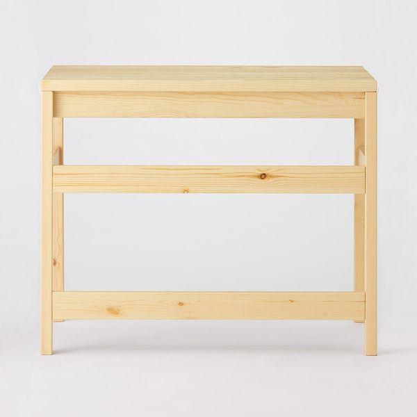 LOHACO - 無印良品 パイン材デスク幅86cm 幅86×奥行58×高さ70cm 良品計画