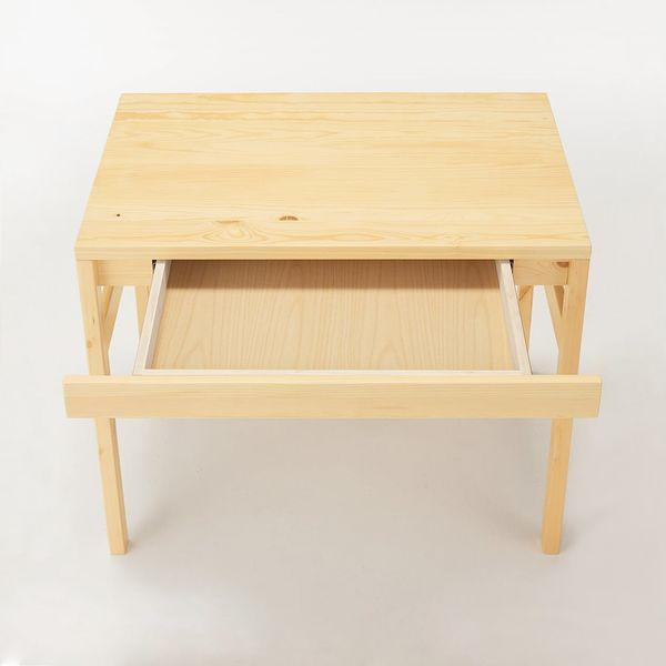 LOHACO - 無印良品 パイン材デスク幅86cm 幅86×奥行58×高さ70cm 良品計画