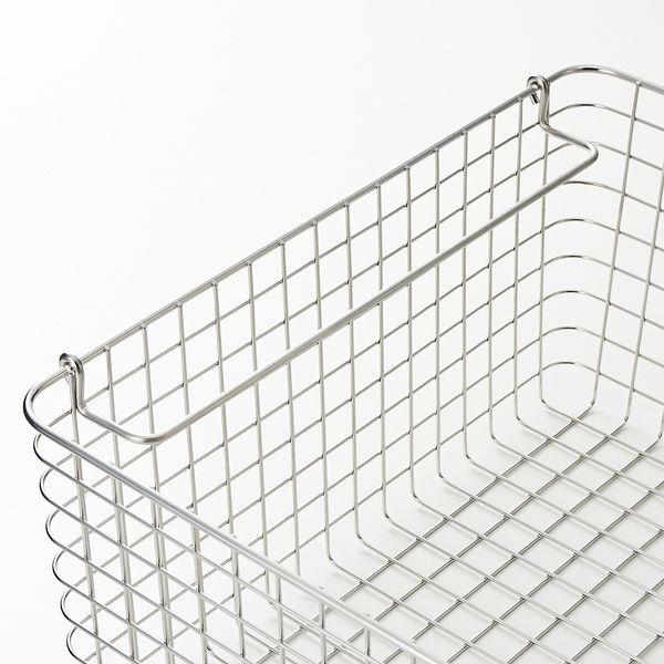 LOHACO - 無印良品 ステンレスワイヤーバスケット6 約幅51×奥行37×高さ