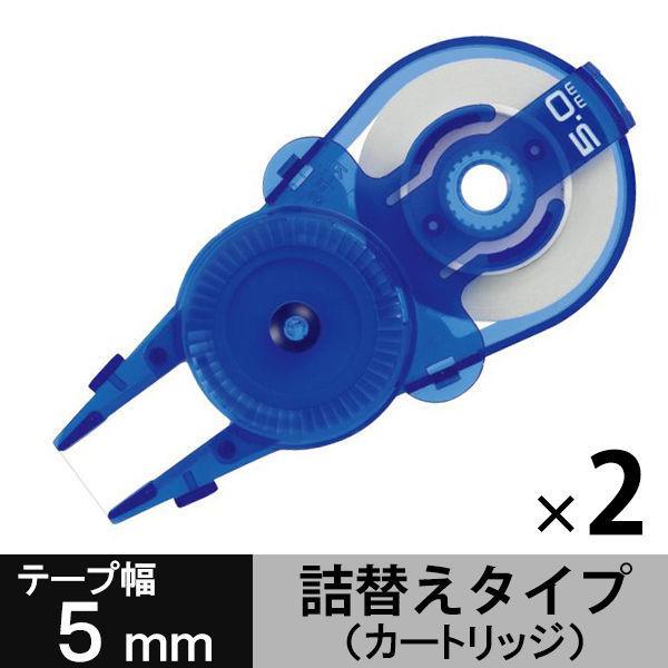 LOHACO - プラス 修正テープ ホワイパースライド 詰め替えテープ 幅5mm