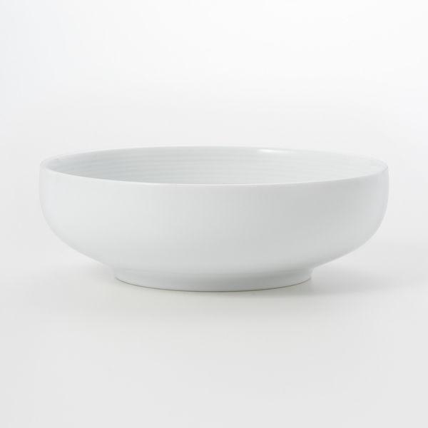 LOHACO - 無印良品 白磁浅鉢 大 約直径15.5×高さ5cm 良品計画