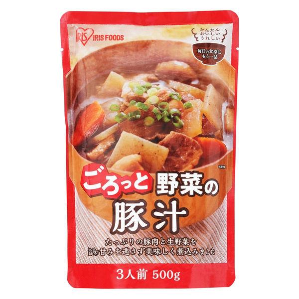 レトルト惣菜 豚汁 500g 1個 アイリスフーズ レトルトパウチ