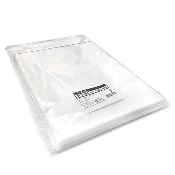 LOHACO - 今村紙工 クリア封筒 角2 片面白印刷 100枚 CPPDM-K2 1セット