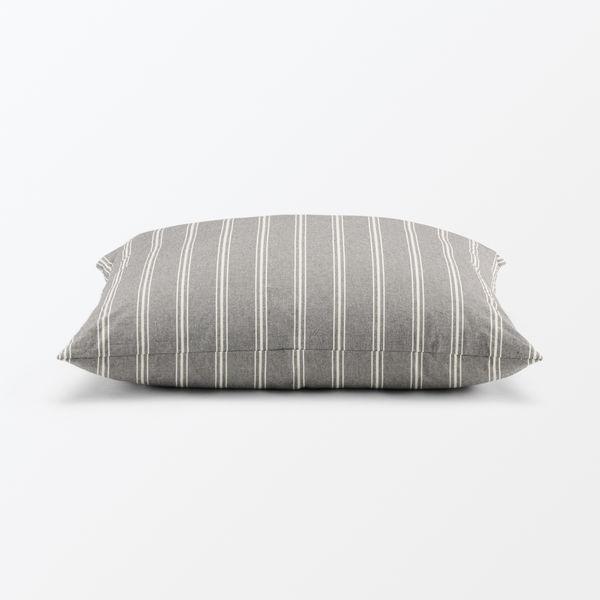 LOHACO - 無印良品 綿洗いざらし大判クッション 75×75cm グレー