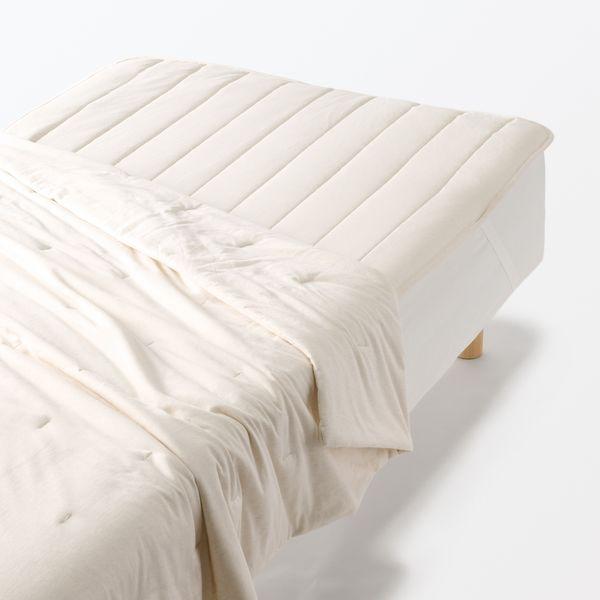LOHACO - 無印良品 ひんやり綿 敷パッド SD 120×200cm