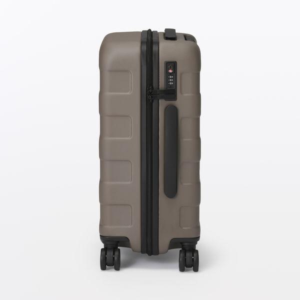 k*i様 【美品-購入1週間】無印良品 新型36L機内持込キャリー　スモーキーブ LOHACO - 無印良品 バーを自由に調節できる ハードキャリーケース