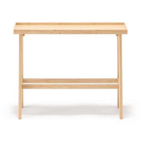 LOHACO - 無印良品 竹材 スリムトレーテーブル 約幅54．5×奥行17