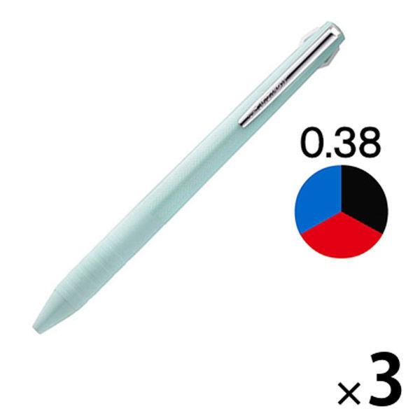 LOHACO - ジェットストリーム 3色ボールペン 0.38mm スリムコンパクト