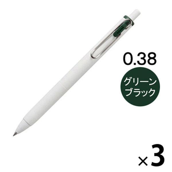 LOHACO - ゲルインクボールペン ユニボールワン 0.38mm グリーン