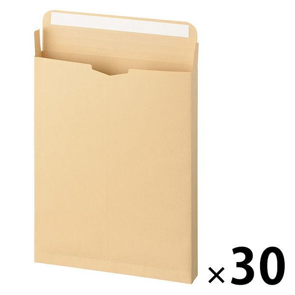 LOHACO - 菅公工業 角底マチ付クラフト封筒 角2（A4）テープ付き ホ