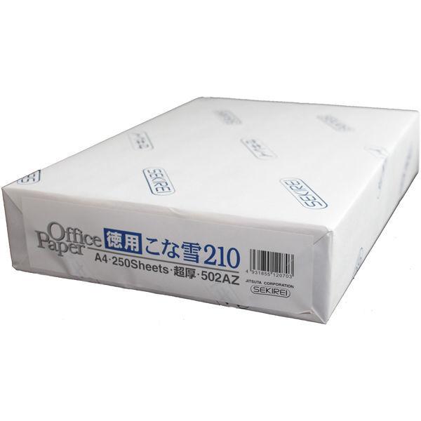 LOHACO - セキレイ ジツタ ケント紙 こな雪210（超厚） A4 502AZ 2包