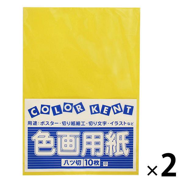 LOHACO - 大王製紙 色画用紙 八切 ひまわり C-06 2袋（10枚入×2）