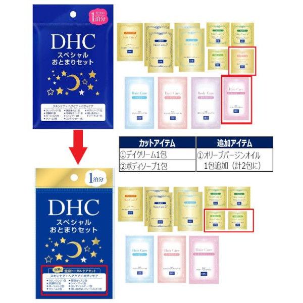 DHC 化粧品　スキンケアコスメ 7点セット まとめ売り LOHACO - DHC スペシャルおとまりセット(1泊分)お泊り 旅行 非常用