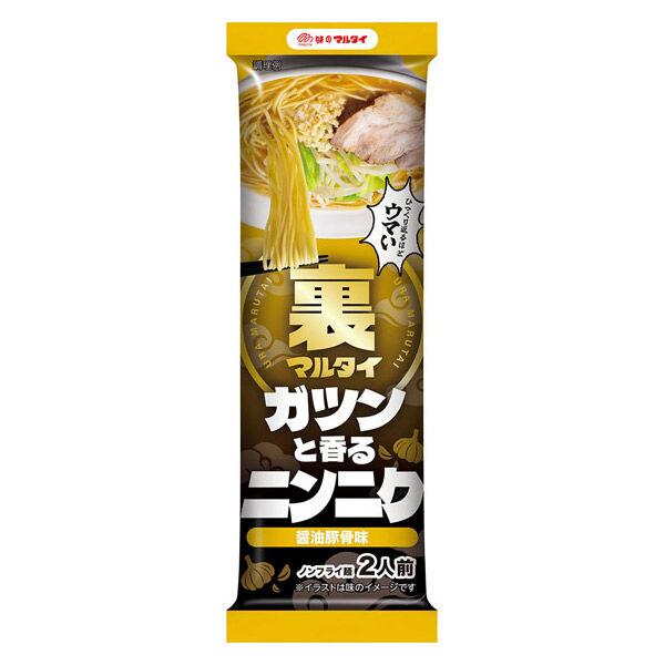 LOHACO - 裏マルタイ ニンニク醤油豚骨味 マルタイ 1セット（1袋×12