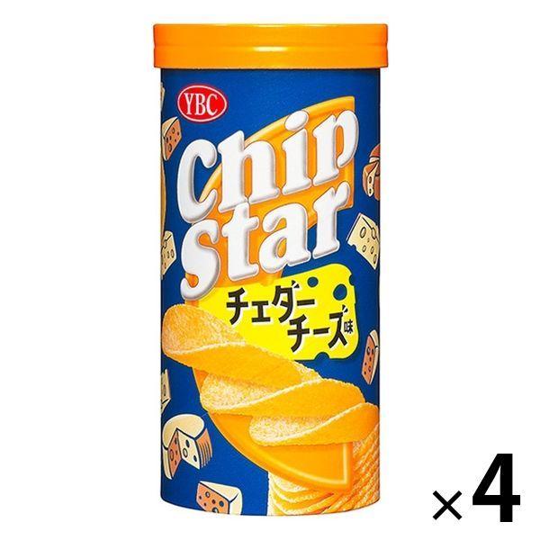 新生活 チップスターs チェダーチーズ味 4個 ヤマザキビスケット ポテトチップス スナック菓子 おつまみ