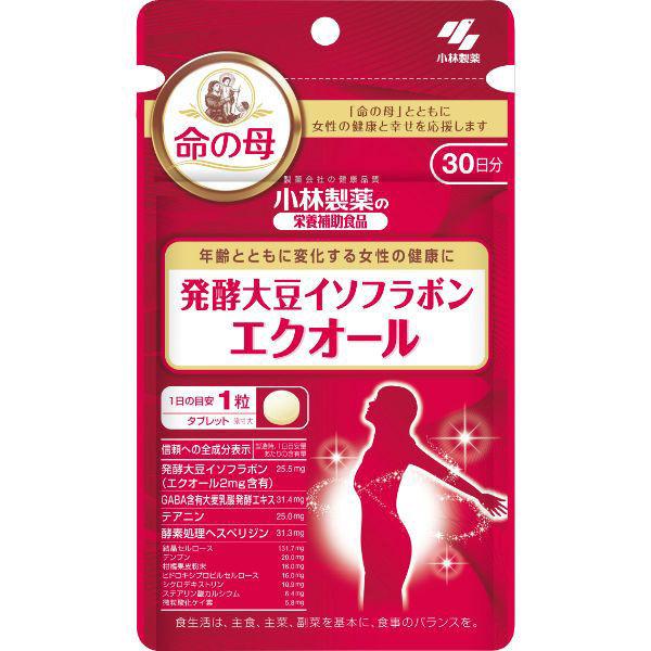 LOHACO - 発酵大豆イソフラボン エクオール 約30日分(30粒入り) 加齢
