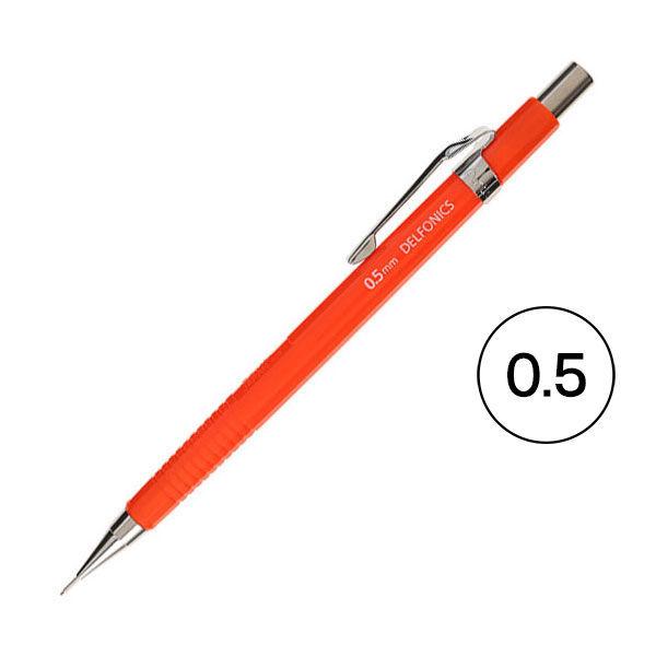 LOHACO - シャープペンシル 0.5mm レッド軸 赤 ぺんてるP200シリーズ