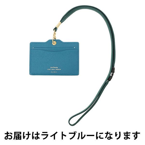 LOHACO - キトリ IDカードホルダー ライトブルー 水色 名札ケース デル
